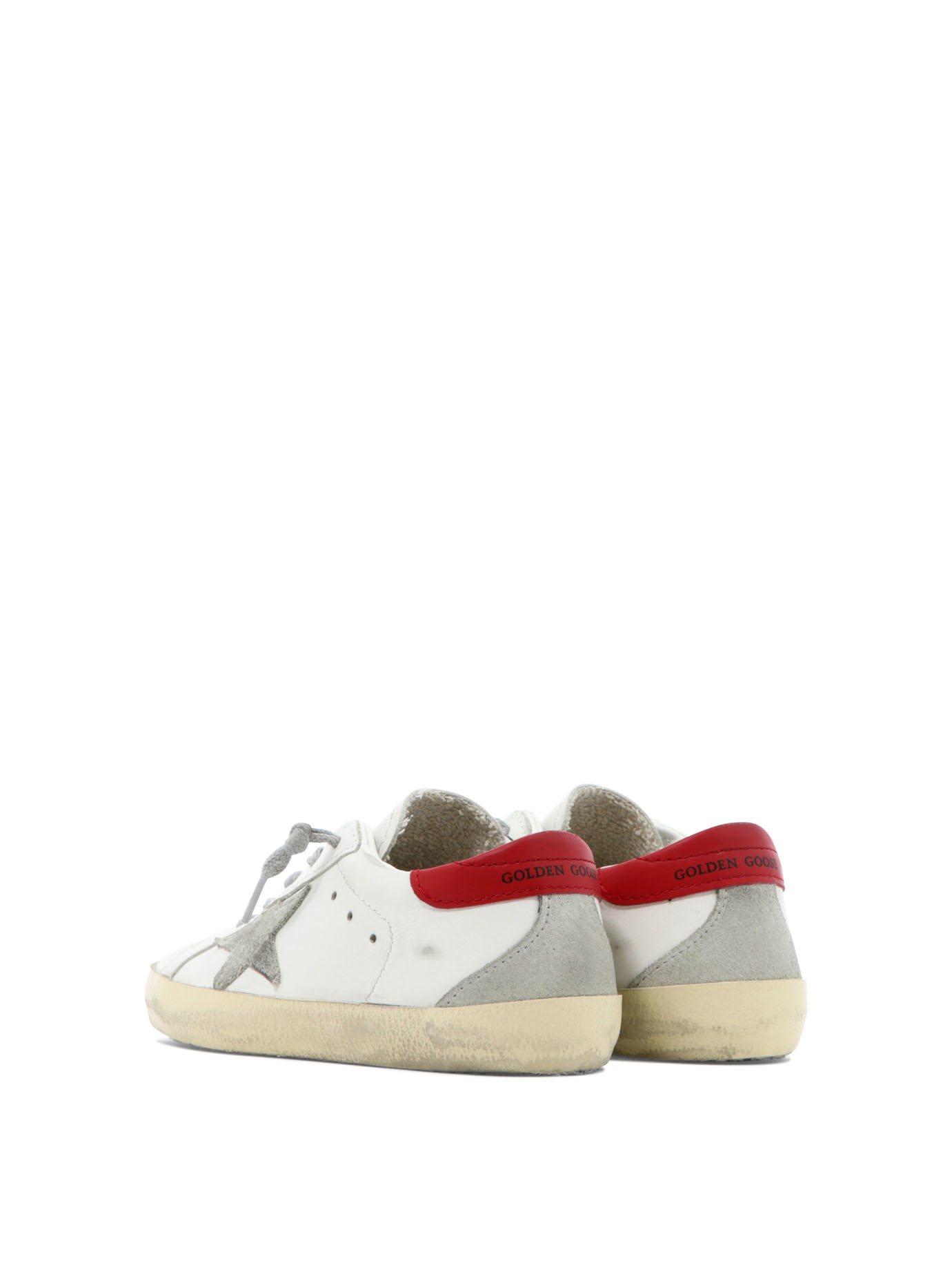 GOLDEN GOOSE KIDS White Super-Star sneakers